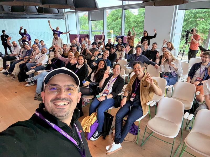 Engaged audience at Create With event